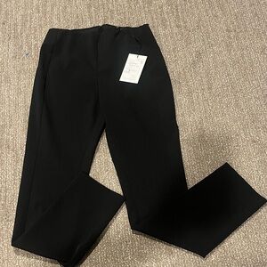 Theory IWG back zip legging/ Perry bistretch